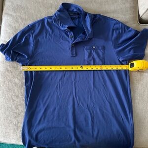 Travis Mathew Men's Blue Golf Polo